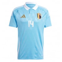 Echipament fotbal Belgia Dodi Lukebakio #14 Tricou Deplasare European 2024 maneca scurta